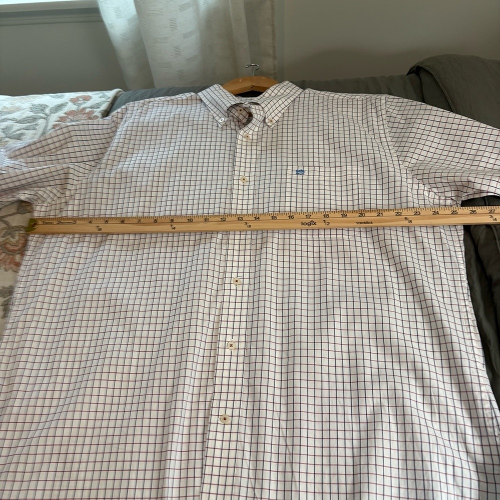 Southern Tide Long Sleeve Estate Check Sport Shirt. Size XL. - Picture 9 of 9